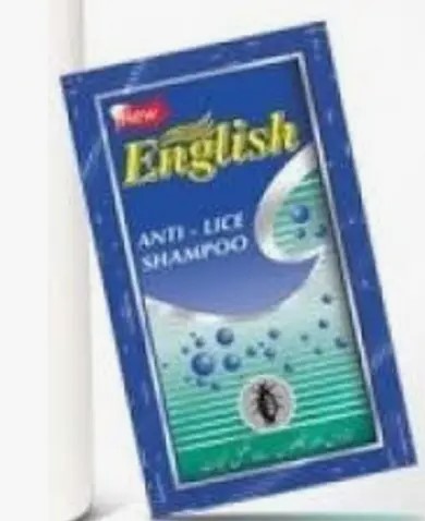 English Anti Lice Shampoo 1 Sachet 4.5g